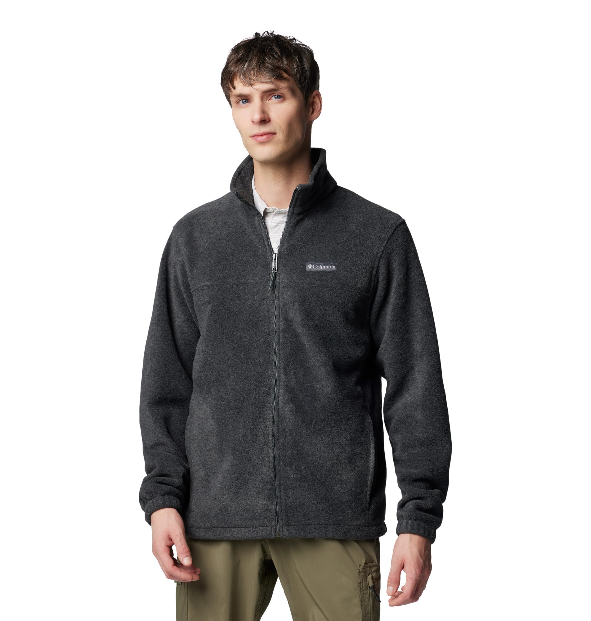 Columbia Steens Mountain Full Zip 2.0 męska kurtka polarowa na zamek błyskawiczny UK XL, Wrzosowy węgiel drzewny, XXL