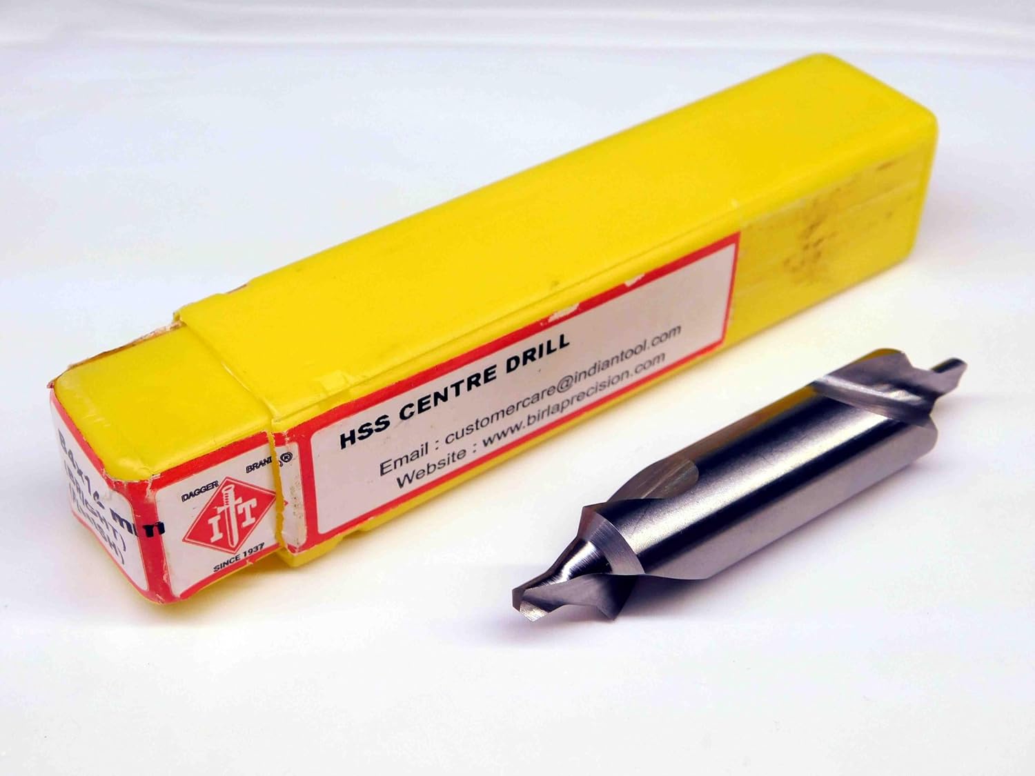 M & J Tooling LLC New Dagger HSS Center Drill BIT 4mm O.D. 60 Degree Countersink 2.66 OAL CNC - BR4881MJT