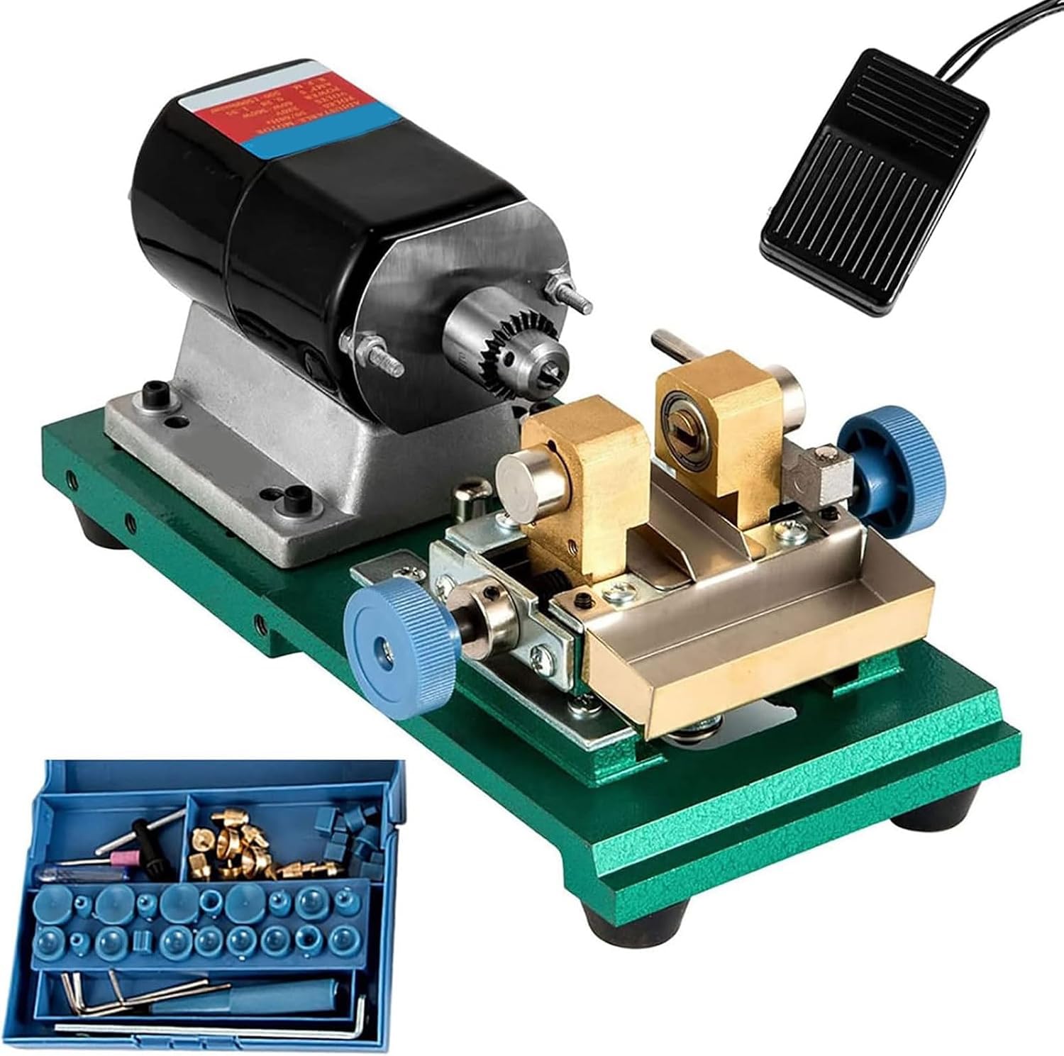 Máquina Perforadora de Perlas para la fabricación de Joyas, pulidora de Cuentas con Velocidad Ajustable.