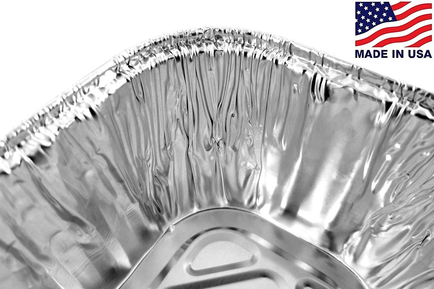 Handi-Foil 1 lb. Aluminum Foil Mini-Loaf/Bread Pan - Disposable Tins (Pack of 200)