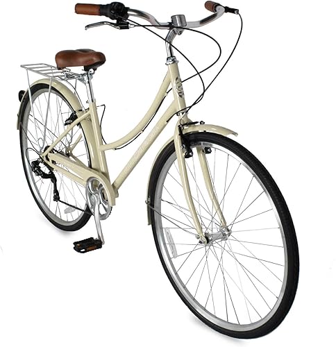 MICARGI Bicicleta híbrida para adultos de 2426 pulgadas, bicicleta híbrida de 17 velocidades para mujeres, hombres, personas mayores, bicicleta de disponible en Yaxa El Salvador