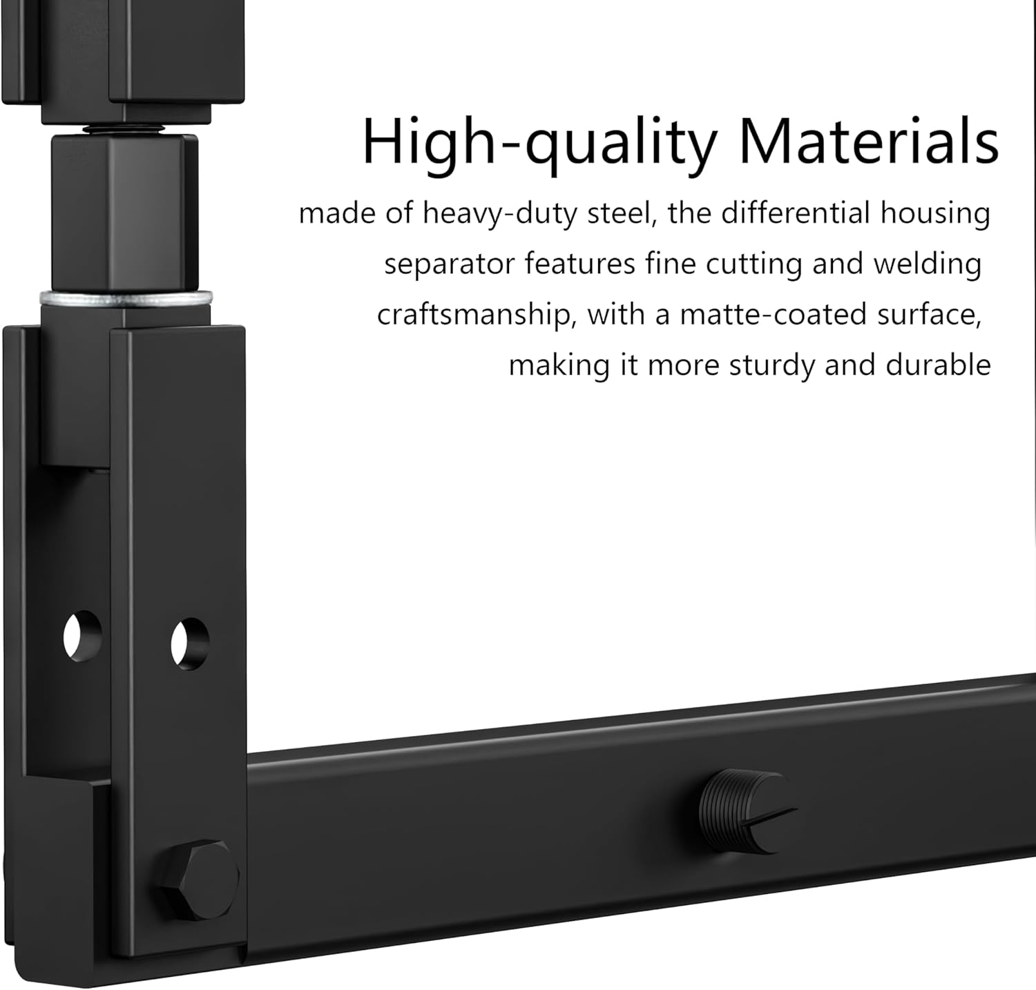 Differential Housing Distributor Heavy-Duty Differential Tool, Suitable for Dana 30-80 Series (27, 30, 44, 45, 50, 53, 60, 61, 70, 70U, 70HD, 80), Matte Black