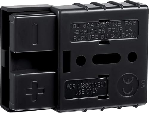 Vista 3 de Boao 6 juegos de batería de calibre 6-10 Desconexión rápida de desconexión 50a 12-36v Batería Conector rápido Arnés de cable Kit de enchufe de Negro