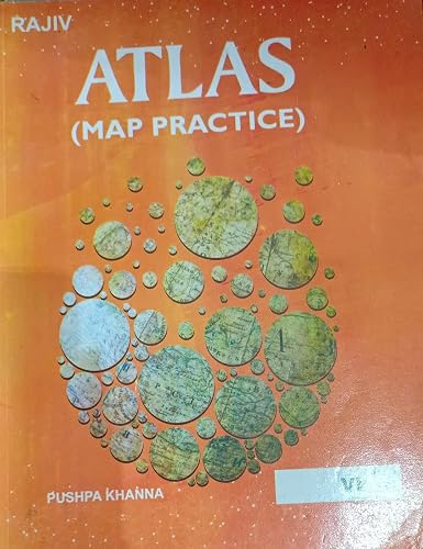 Rajiv Atlas Map Practice Class 6 By Pushpa Khanna (Second Hand &amp; Used Book) (S)
