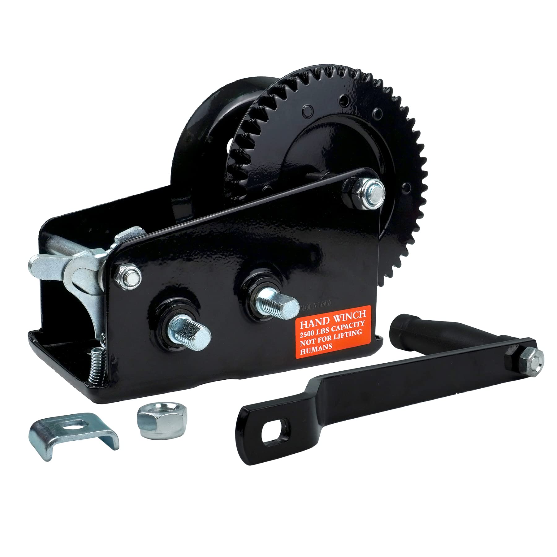 Buy 2500 LBS Hand Crank Winch, Boat Trailer Winch, Boat Lift Wheel Kit
