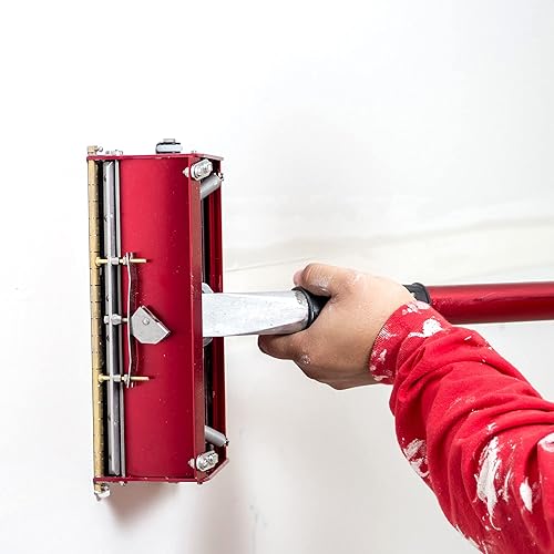 Miniatura 8 de LEVEL5 - Caja de acabado plano para paneles de yeso de 12 pulgadas + asa, grado profesional, limpieza rápida, barro Gyprock de yeso, 4-566