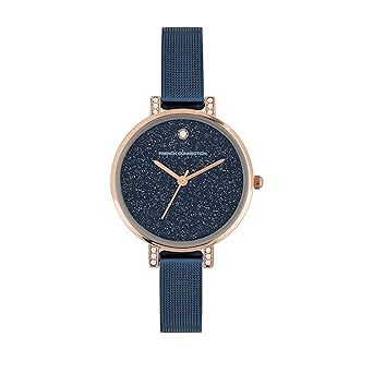 French Connection Analog Women's Watch (Dial Colored Strap)