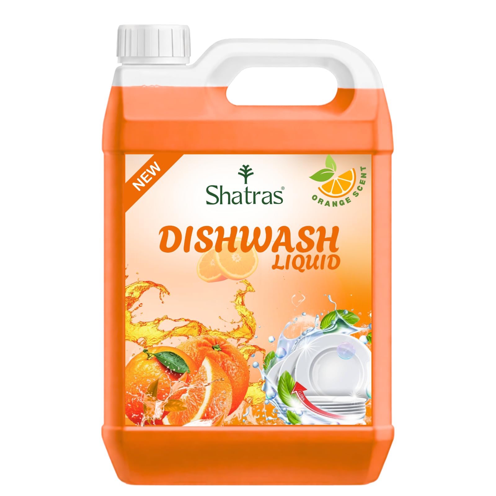 Shatras Dishwash Liquid – Powerful Grease Cutter | Advanced Degreasing Formula | Removes Tough Oil & Stains | Lemon Fresh Fragrance | Gentle on Hands | Suitable for All Utensils (ORANGE)-picture-28