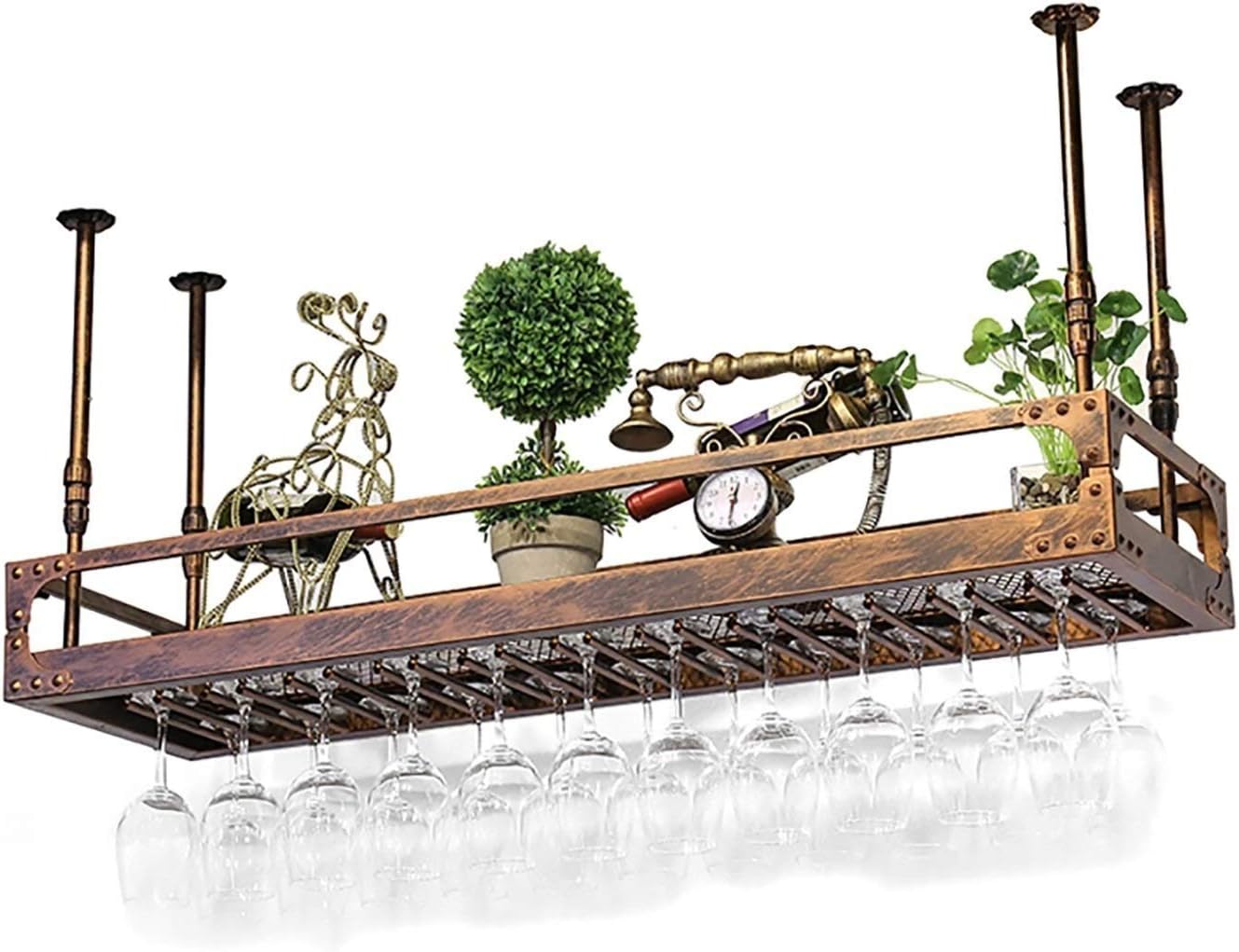 Storage Rack Wine Racks Wine Glass Rack,Shelf Wine Glass Holder,Wine Glass Rack, Champagne Glass Rack,Glassware Rack Wine Rack,Goblet Glass Rack,Glassware Wine Rack Shelves