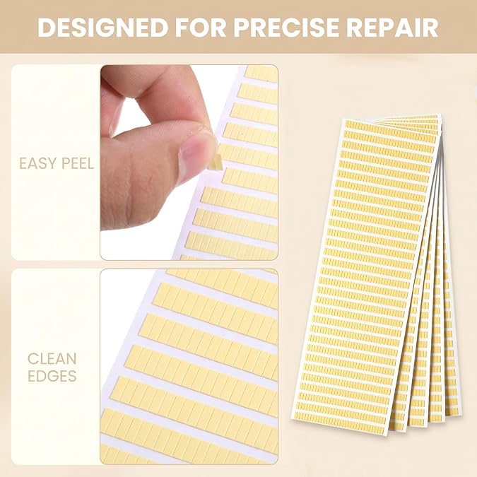 JIEYAO 6Pcs Movement Adhesive, Waterproof Watch Adhesive for Watch Repair