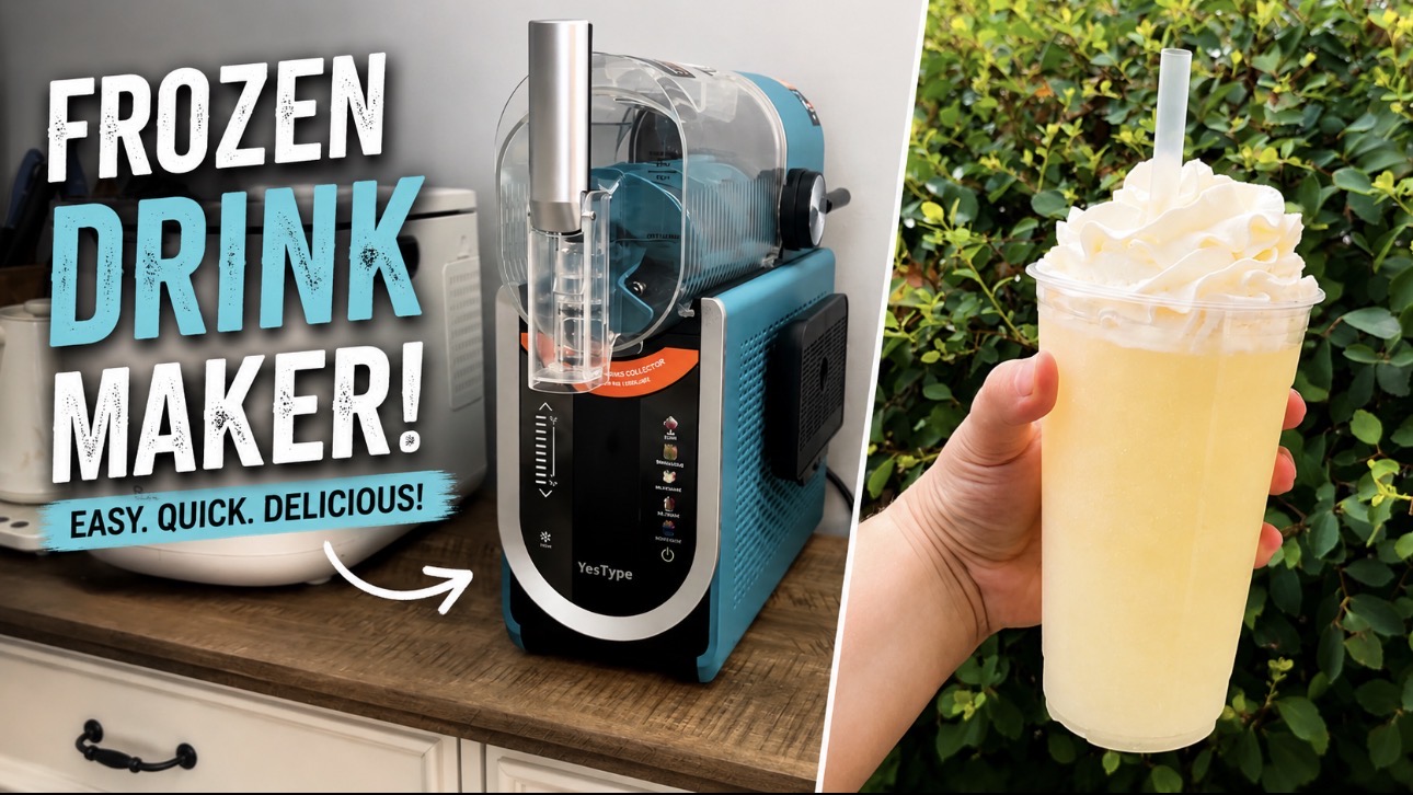 Home Slush Machine for Fresh Treats! How It Works!!