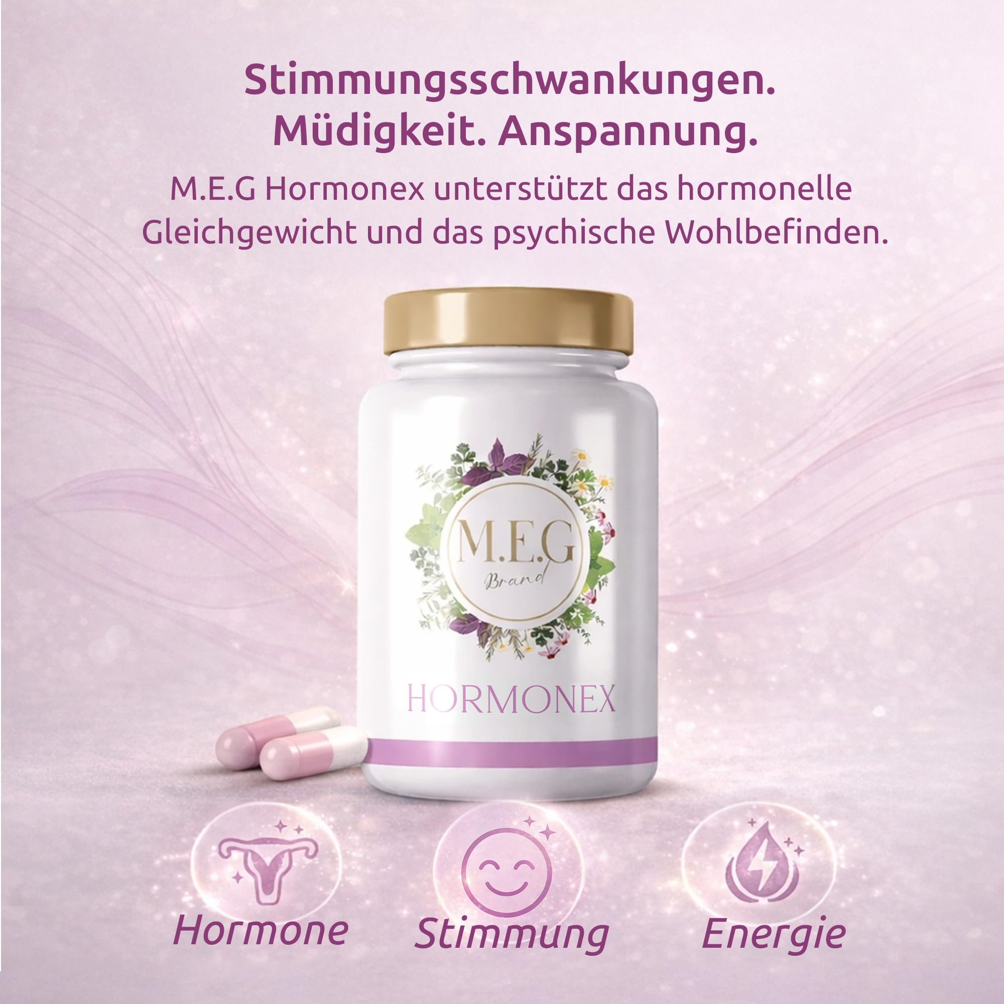 Hormonex 60 Kapseln, Premium Komplex mit Mönchspfeffer hochdosiert