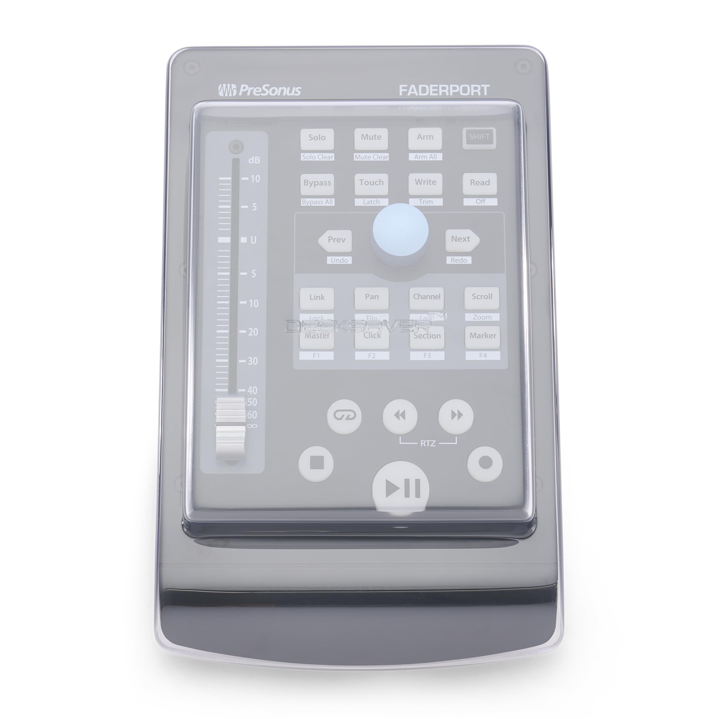 Decksaver Cover für Presonus Faderport, durchsichtig, Polycarbonat, Schutzabdeckung, Musikalisches Instrument Zubehör