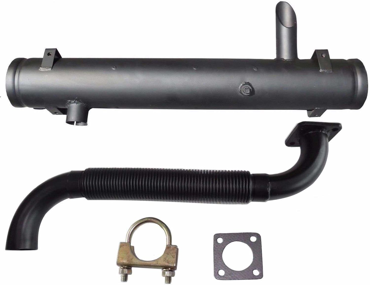 New Kumar Bros USA Spark Arrestor Muffler/Ex Pipe/Clamp COMPATIBLE WITH Bobcat 743