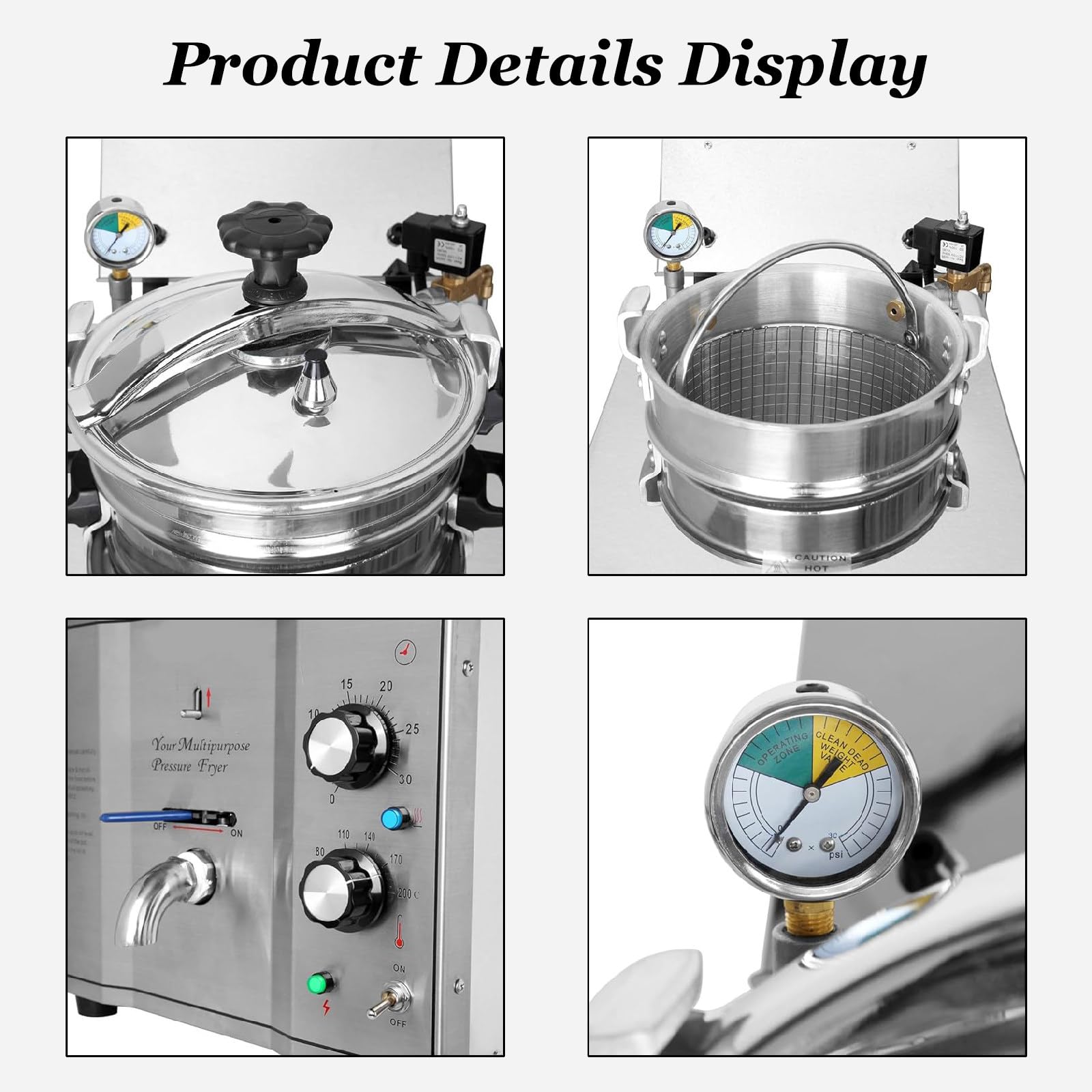 Friggitrice Elettrica Da 3000 W Con Temperatura E Timer Regolabili, Friggitrice Commerciale Con Cestelli, Friggitrice Elettrica Da Banco Per Uso Commerciale E Di Ristorazione,220V