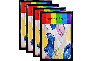 Black Theatre Frame Holds 5.5x8.5 Pictures