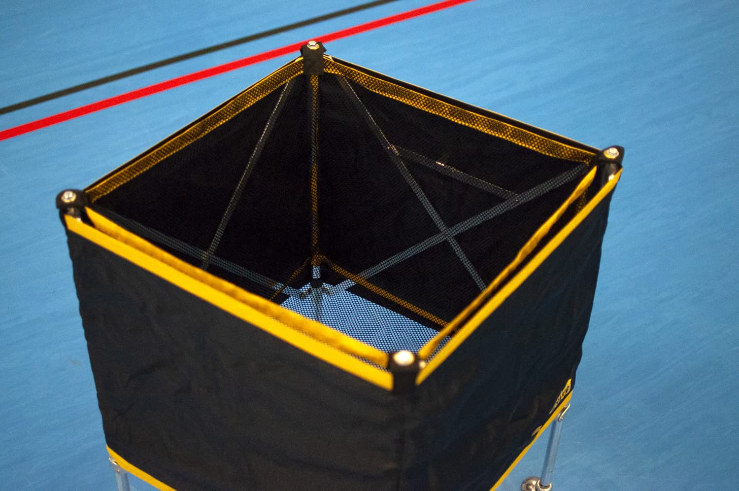POWERSHOT Ballwagen Volleyball im Aluminium - HALTBAR und PRAKTISCH für Ihr Training