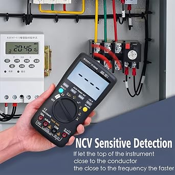 300AB Digital Multimeter 6000 Analog Tester True RMS Professional Multimetro DIY Transistor Capacitor NCV Testers Lcr Meter(ZT-300AB)