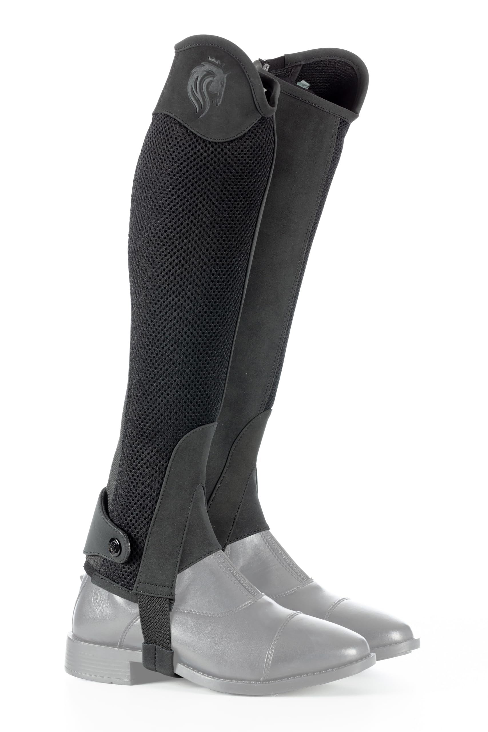 Equinavia Freya Womens NordicAir™ Tech Equestrian Half Chaps for Horseback Riding | Breathable Mesh