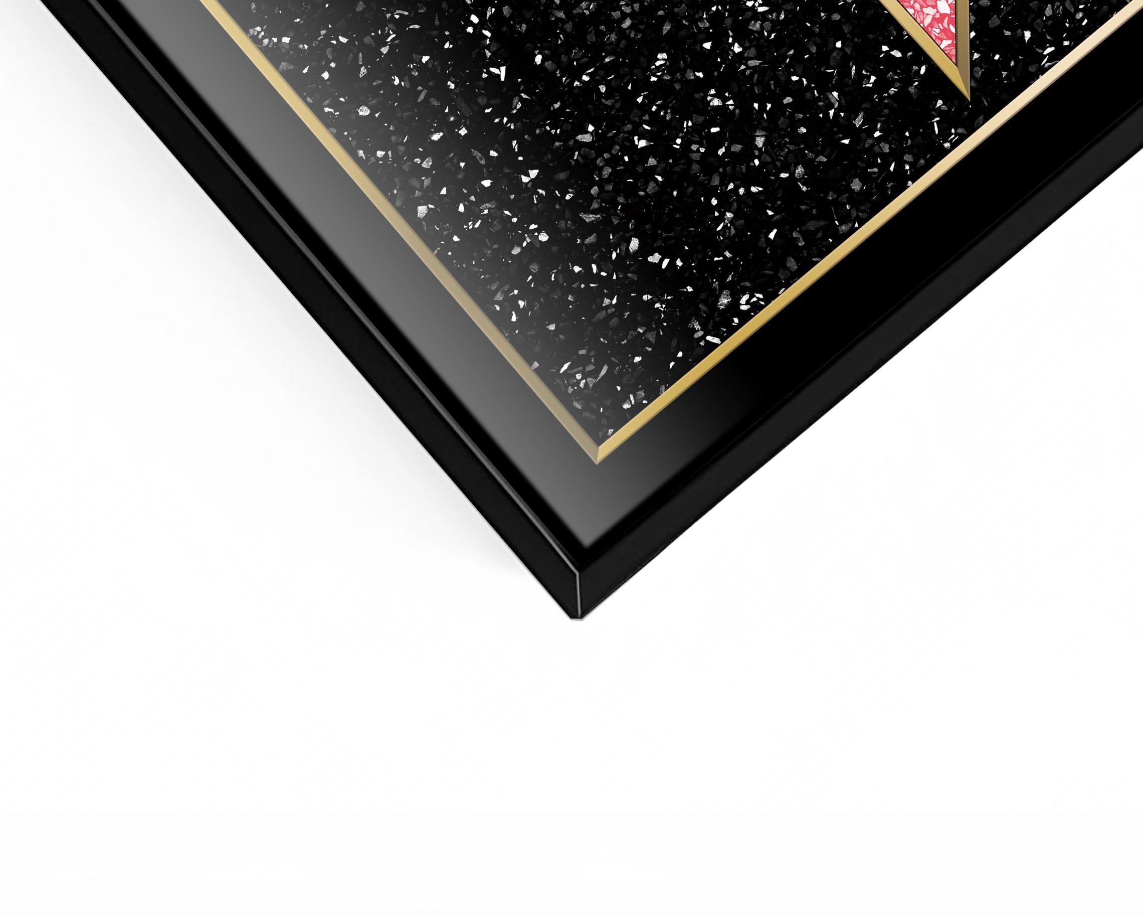 REGALOCREATIVO Hollywood Star of Fame 35x50 cm. Stella Personalizzata con Certificato Walk of Fame. Regali Originale. Quadro fabbricato en Metacrilato con Cornice.