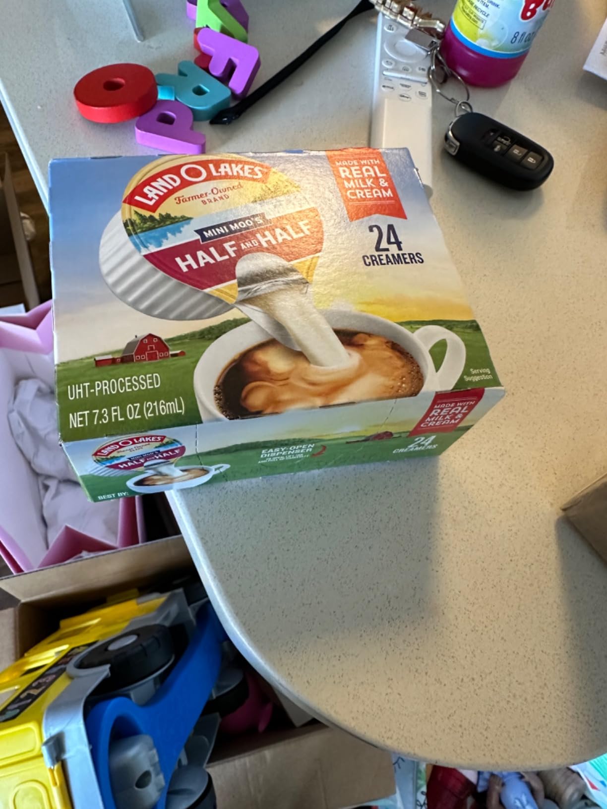 Land O' Lakes Half and Half UHTProcessed Creamer, 24