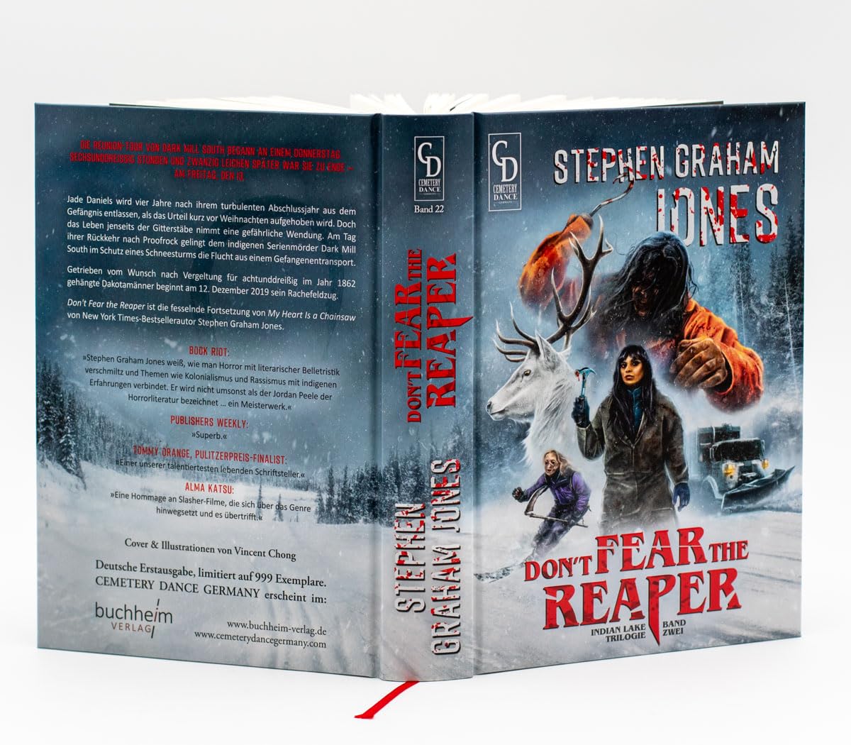 DON'T FEAR THE REAPER von Stephen Graham Jones - signierte Limited-Edition