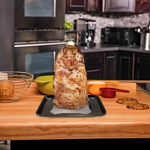 Miniatura 7 de Onlyfire - Brocheta de barbacoa brasileña, soporte vertical de acero inoxidable para carne al pastor, para parrilla de barbacoa, ideal para tacos al