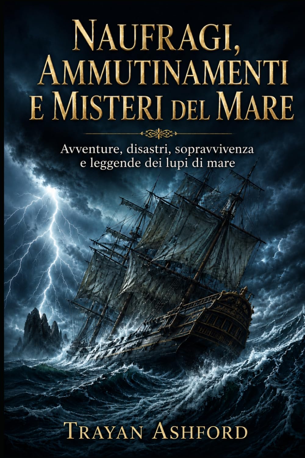 NAUFRAGI, AMMUTINAMENTI E MISTERI DEL MARE: Avventure, disastri, sopravvivenza e leggende dei lupi di mare: 3 (Storia nascosta)