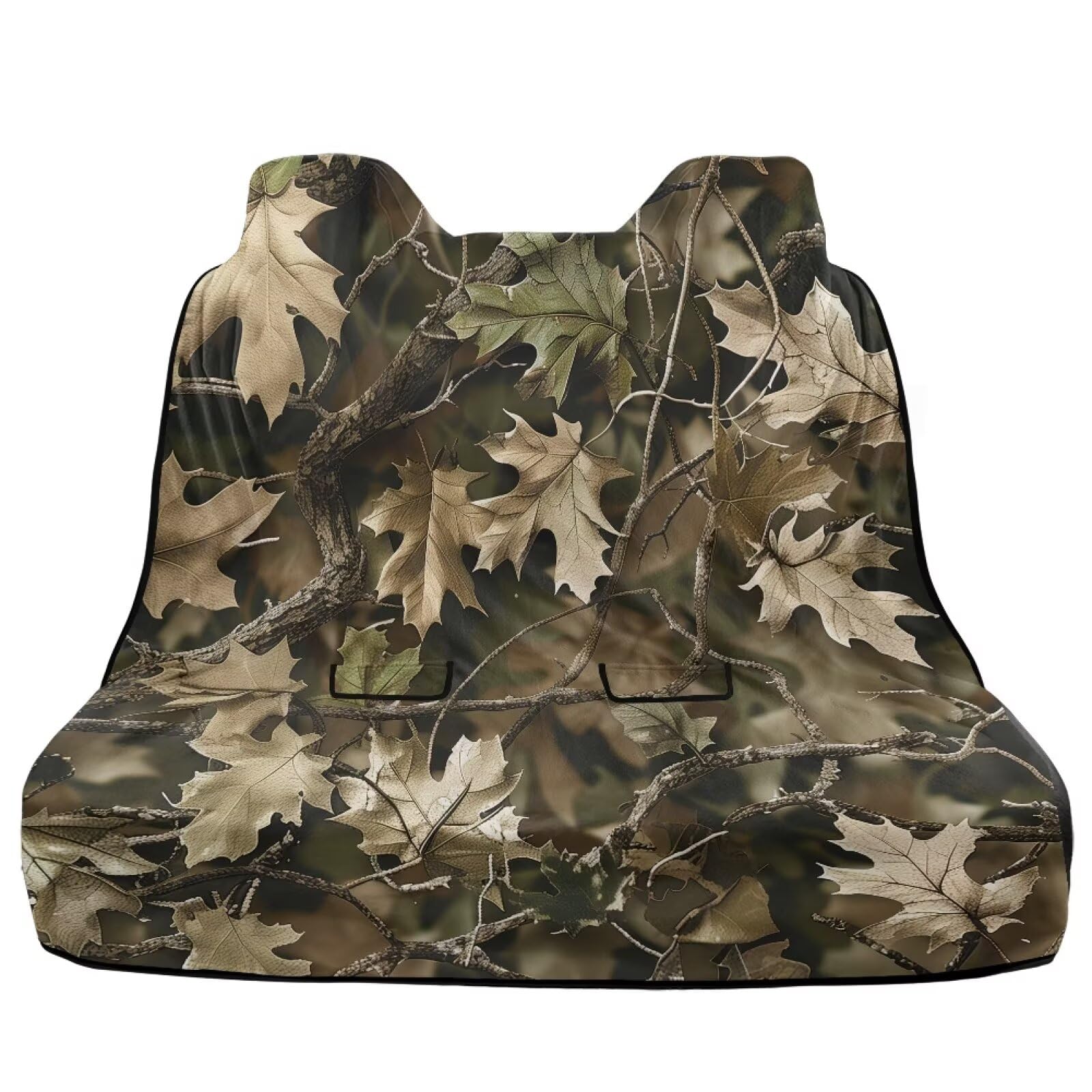 Dreaweet Hunting Camo Back Seat Cover for Car SUV Trucks Soft Comfort Car Seat Towel Cover After Gym Post-Workout Running Hiking,Full Coverage,Machine Washable