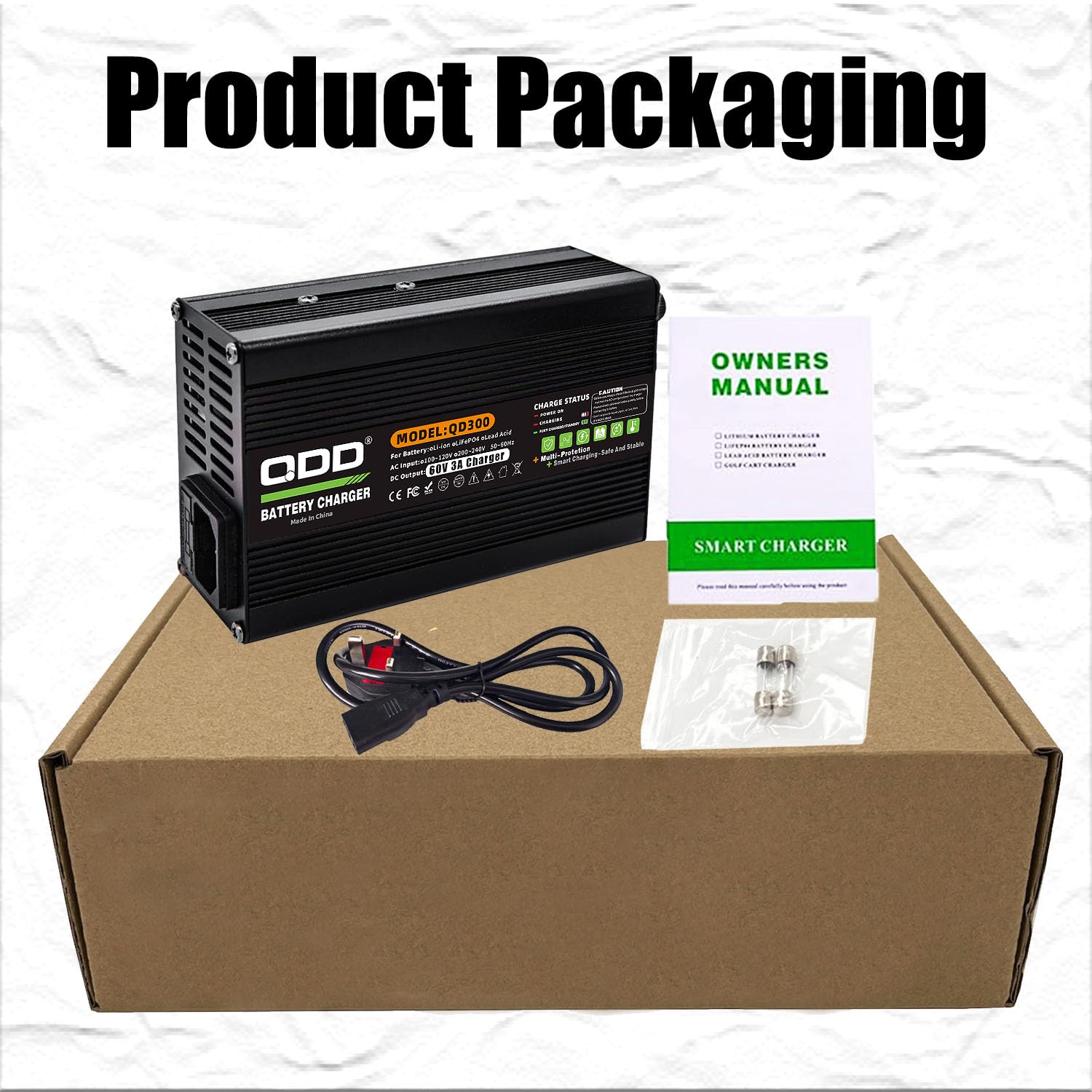 Spina C13 dell'uscita del caricatore della batteria di 60V 3A utilizzata per il caricatore astuto del pacchetto della batteria al piombo 60V 69V