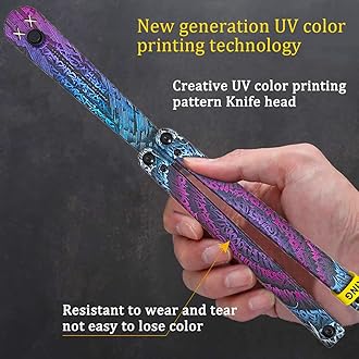 KEEDAS Integral Channel Plastic Handle, Ultra-Lightweight Durable Multitool, Best Balance and Inertia, Great for Beginners, Ideal for Christmas, Birthday, Anniversary (Maze-1)