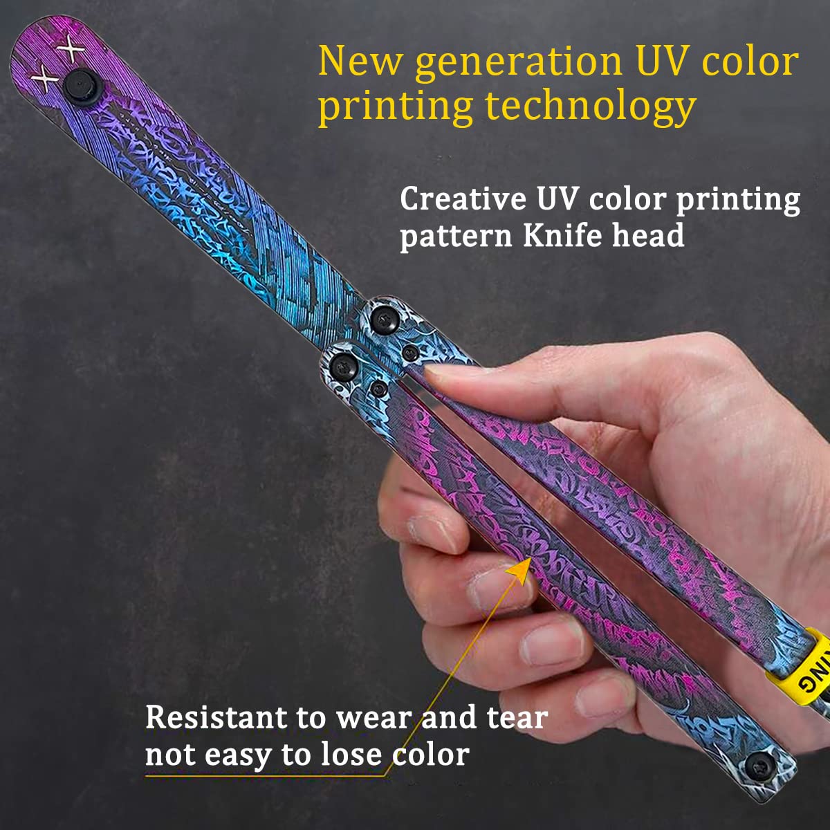 KEEDAS Integral Channel Plastic Handle, Ultra-Lightweight Durable Multitool, Best Balance and Inertia, Great for Beginners, Ideal for Christmas, Birthday, Anniversary (Maze-1)