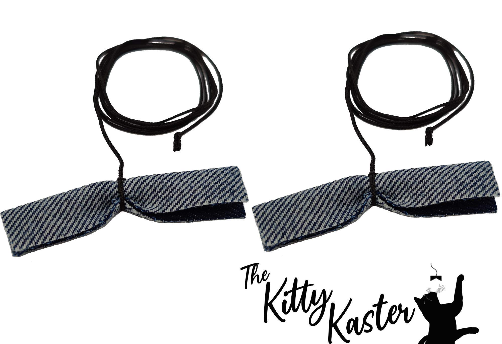 The Kitty Kaster Spare String and Target Double Pack for use with The Kitty Kaster exerciser toy