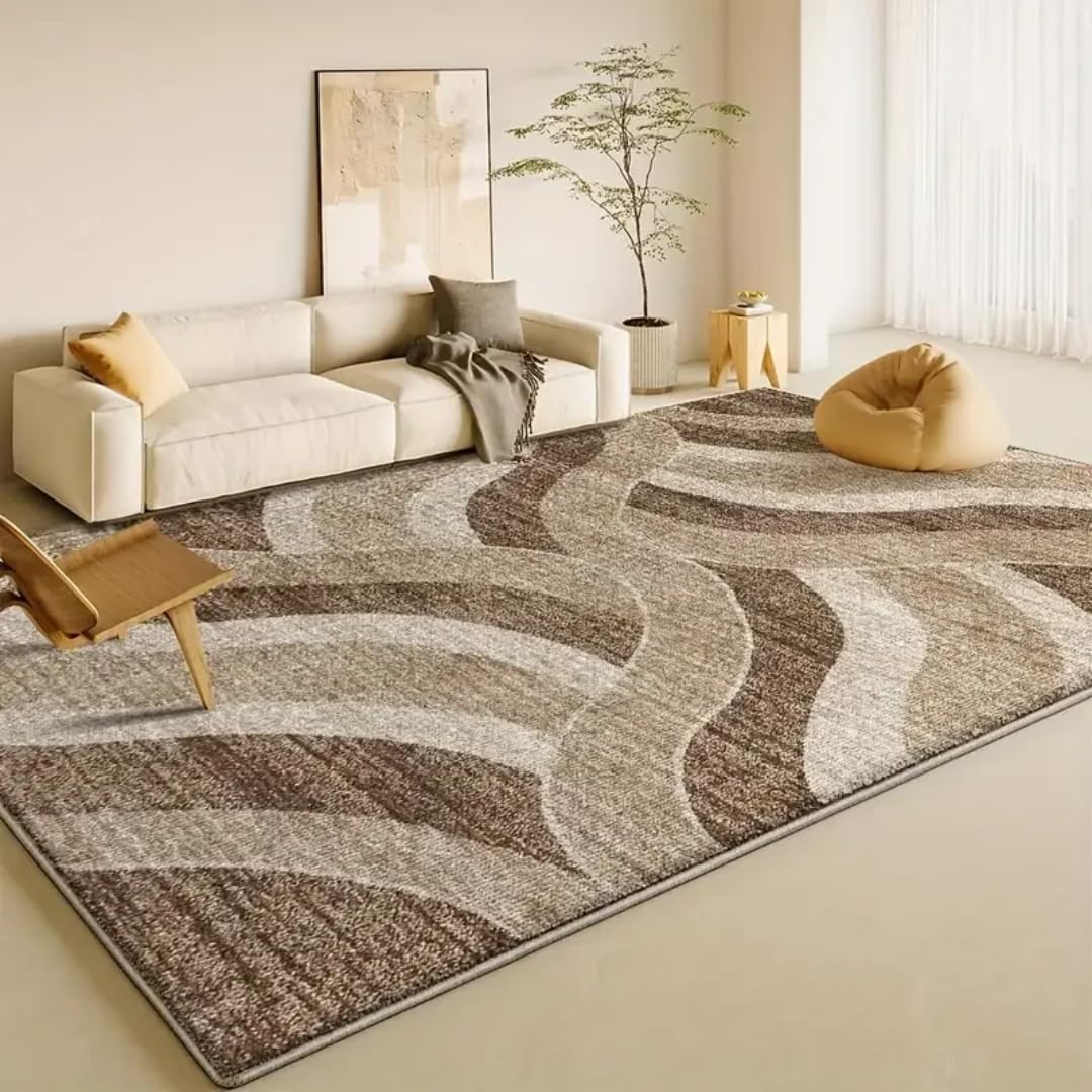 Tapis de salon de luxe léger 160x230 tapis de sol canapé table basse chambre