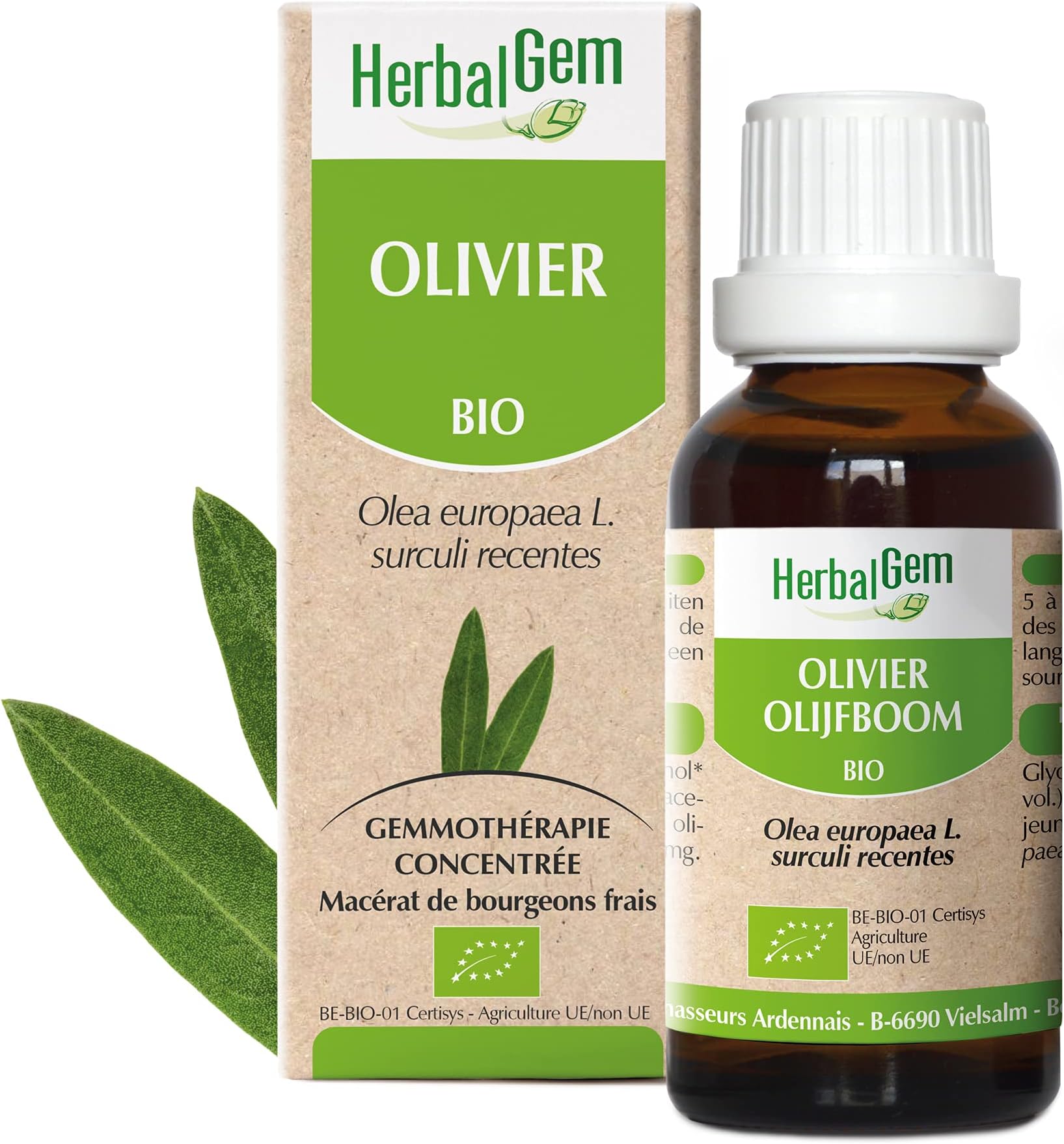 HerbalGem Organic Olive Tree 30ml