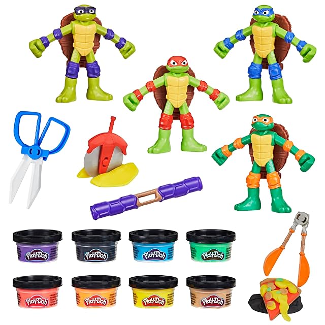 Play-Doh Teenage Mutant Ninja Turtles, Set de Juego Creaciones Cowabunga