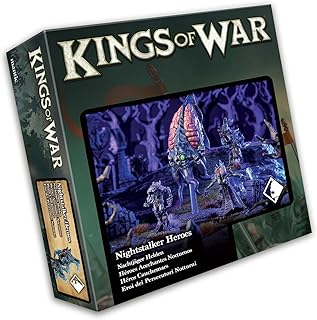 Mantic Entertainment. Kings of War Nightstalker Heroes. MGKWNS203, Unassembled and unpainted