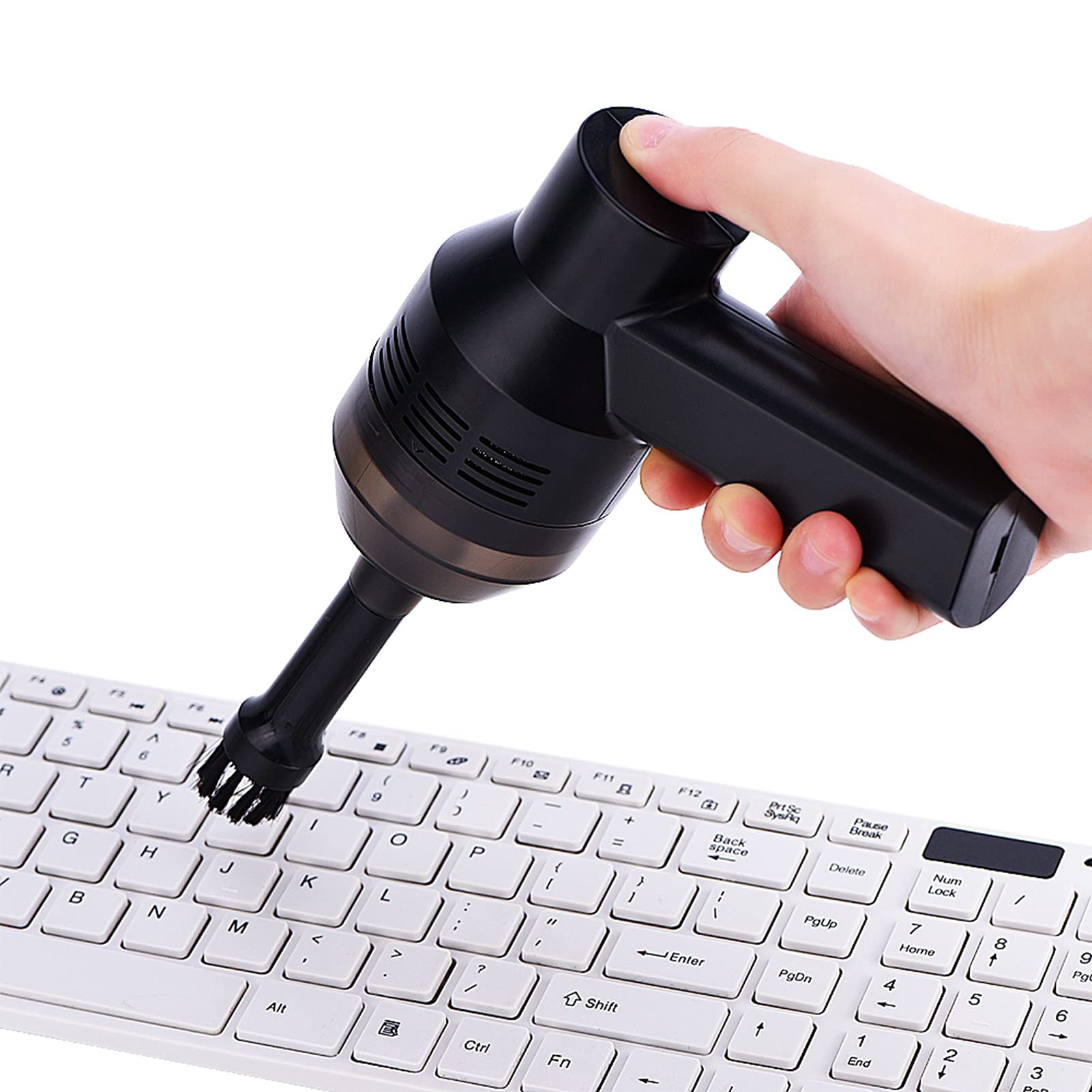 Mini Aspirador portátil de Teclado Recargable de Mano para Ordenador portátil y PC de Escritorio