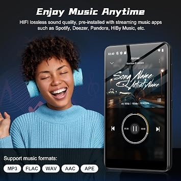 160GB MP3 Player with Bluetooth and WiFi,