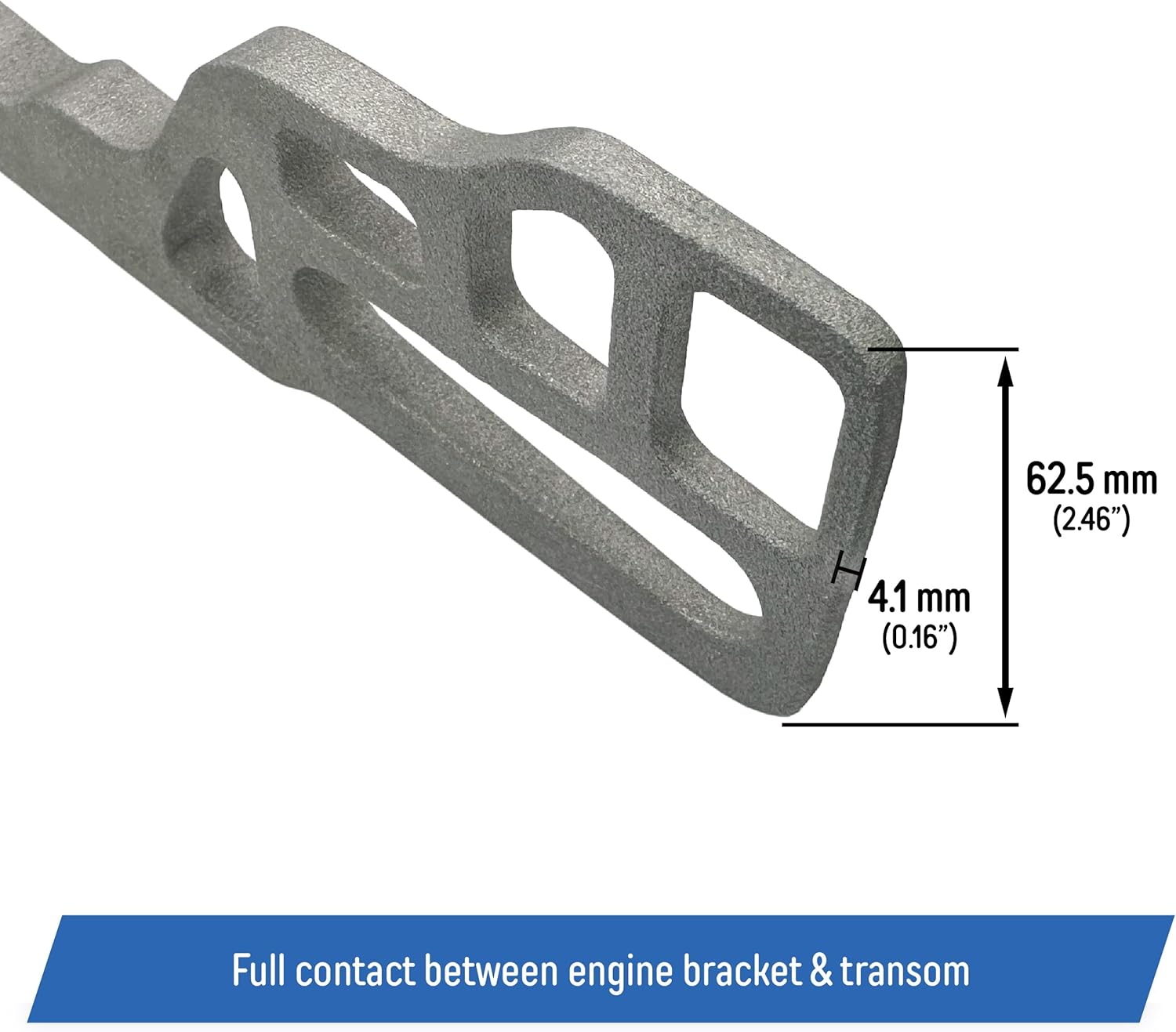 5 Degree Positive Tuck Transom Wedge for All Brands - Port + Starboard (1 Set)