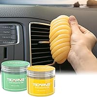 Vista 10 de TICARVE Paquete de 2 masillas de gel de limpieza para detallar, herramientas de detalle de masilla, kit de limpieza automotriz, limpiador