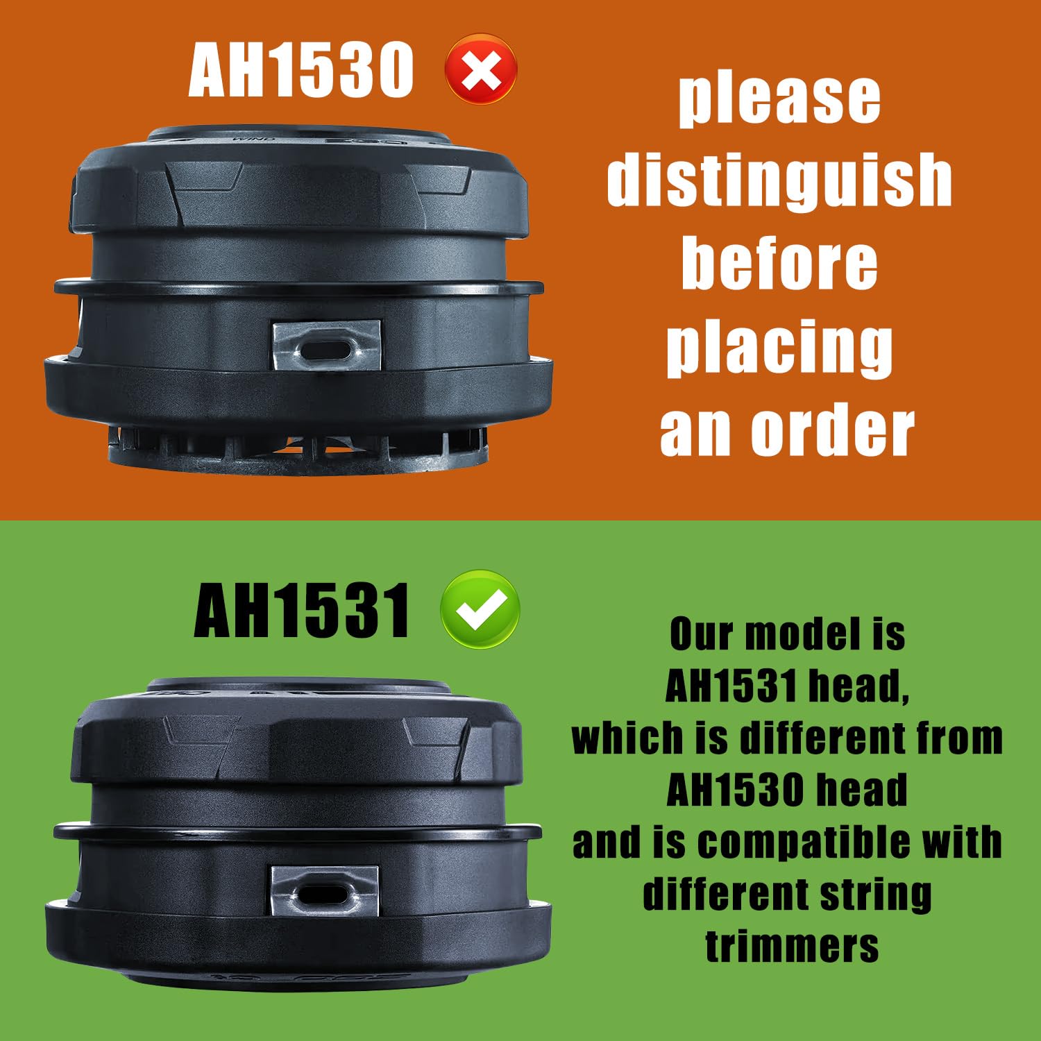 EGO Power+ Rapid Reload Trimmer Head – Replacement For STA1500 & ST1530 15” Trimmers
