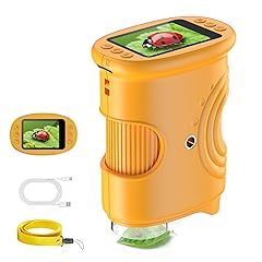 1000X Handheld Digital Microscope for Kids: Pocket Microscope with 2.0" IPS Screen - STEM Toys Birthday Gifts for Girls Boys - Portable Edu Science Kits Toddler Age 3-6 6-12
