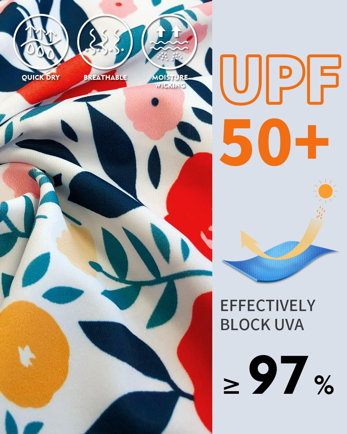 WOWENY Women's Swim Skirts Swimsuit High Waist Swimming Skorts with Shorts Bikini Bottoms with Pocket Bathing Suit Bottoms - Image 5