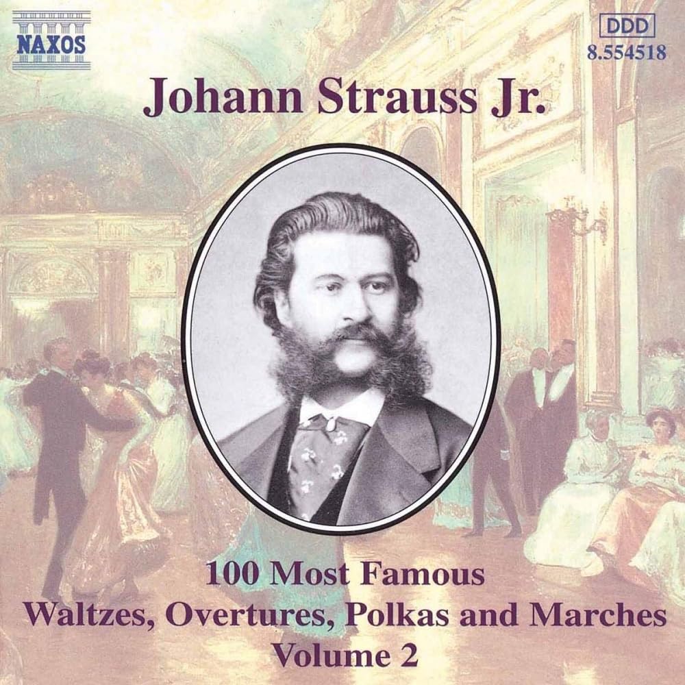 100 Most Famous Works Vol. 2 [Audio CD] Alfred Walter and Strauss, Johann