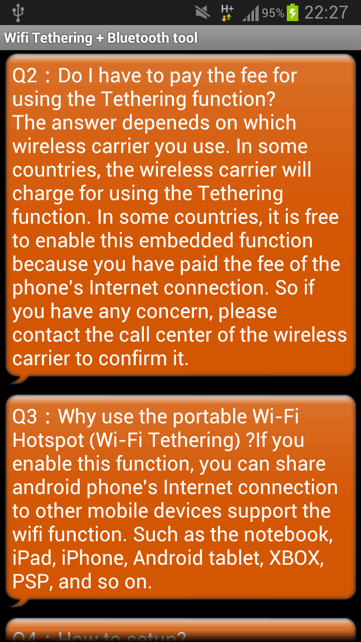 Wifi Tethering App on Amazon Appstore
