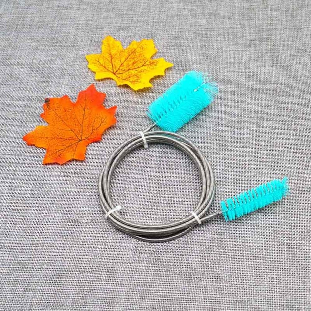 ADANN Flexible Pipe Aquatic Pet Supplies Air Tube Filter Aquarium Accessories Cleaning Tools Cleaning Brush Fish Tank(155cm,Green)