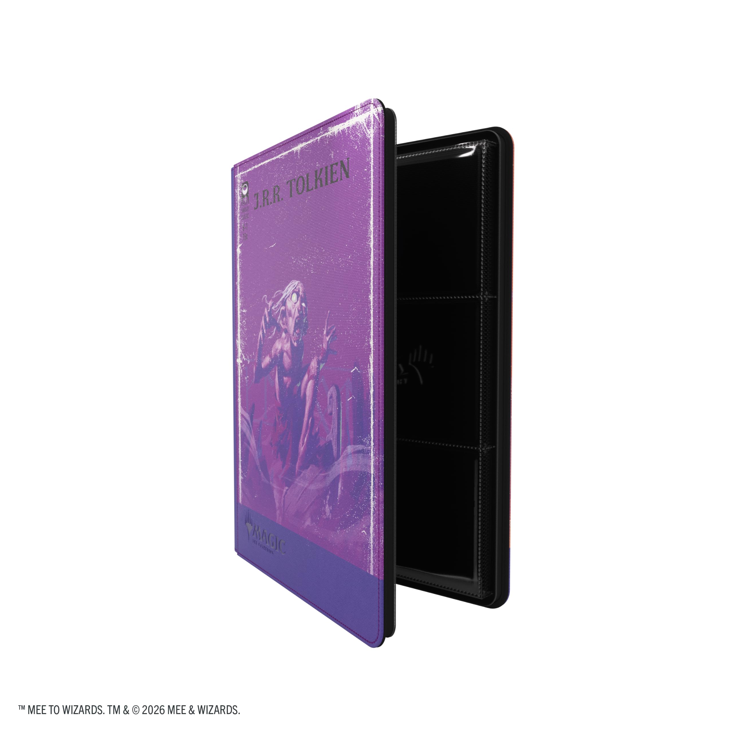 Gamegenic Magic: The Gathering | The Hobbit Zip-Up Album 18-Pocket - Villain 2/Land 2