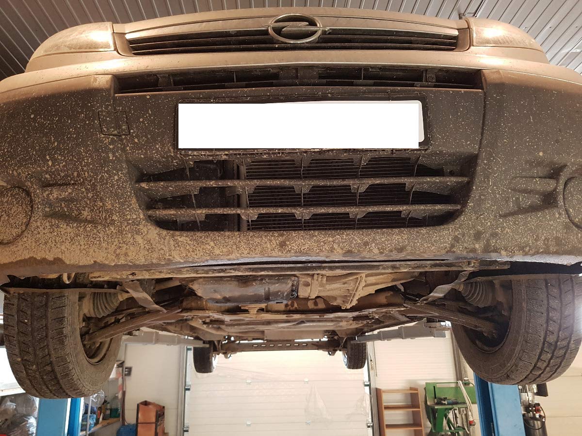Protección de motor metálica compatible con Opel Vivaro (2001-2014)