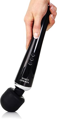 Miniatura 8 de Alessandro Yarosi Masajeador terapéutico en forma de varita, curvo, Paquete de 1, Negro, 1